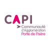 logo communauté d'agglomération porte de l'Isère (capi)